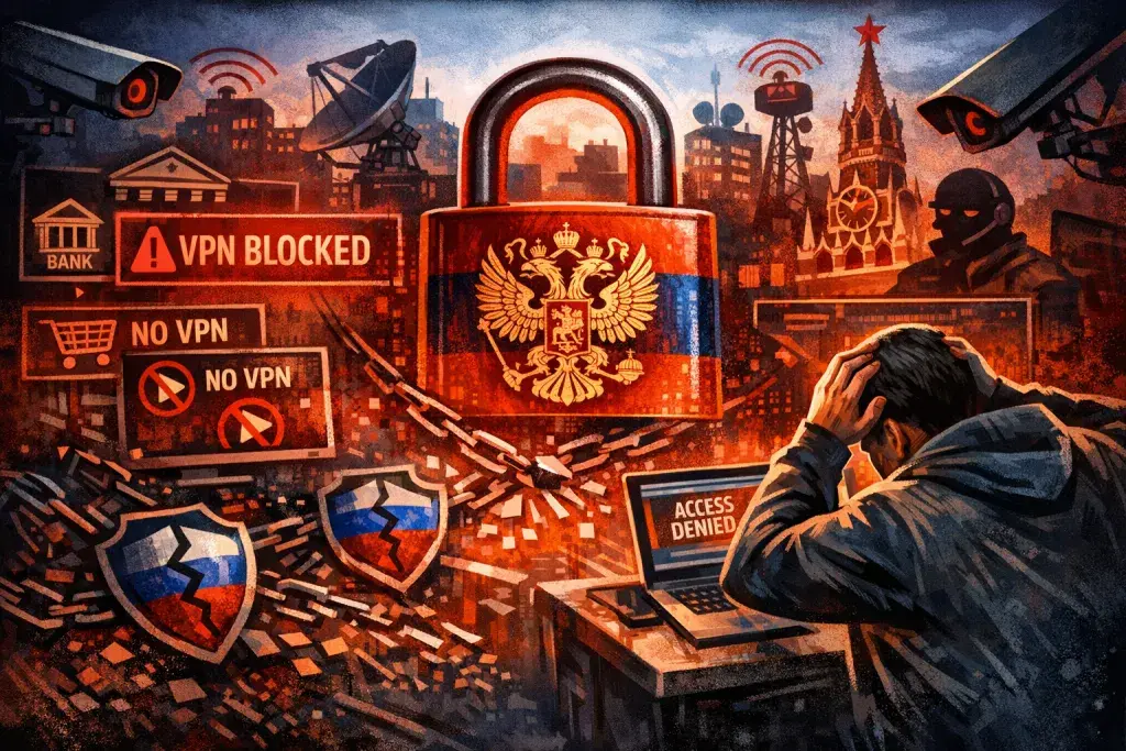 Russia Tightens VPN Access Rules Across Major Online Services